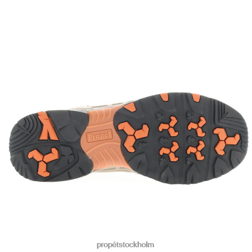 snygg män Propet 86NJ0H17 conrad svart/gunsmoke orange