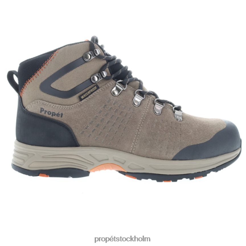 snygg män Propet 86NJ0H17 conrad svart/gunsmoke orange