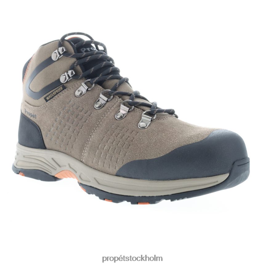 snygg män Propet 86NJ0H17 conrad svart/gunsmoke orange