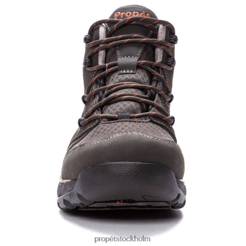 snygg män Propet 86NJ0H23 veymont svart röd/gråblå/gunsmoke orange/svart guld