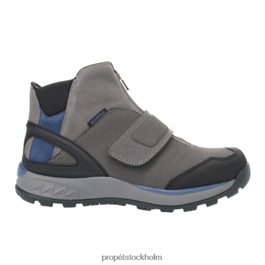 snygg män Propet 86NJ0H24 valais gråblå/gunsmoke orange