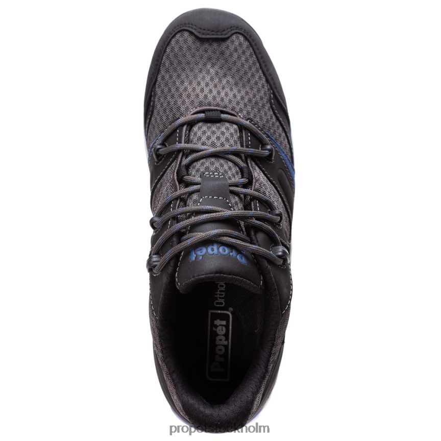 snygg män Propet 86NJ0H25 vercors grå blå/grå oliv/svart röd