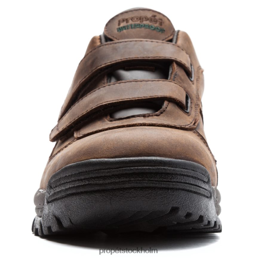 snygg män Propet 86NJ0H28 cliff walker låg rem brun galen häst/svart korn