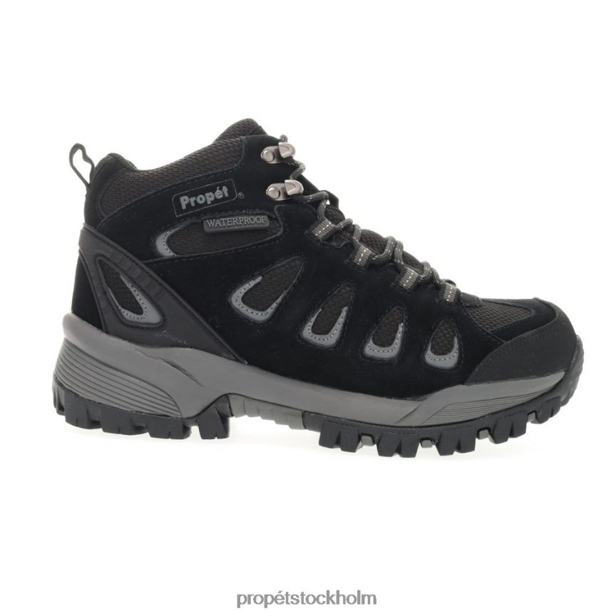 snygg män Propet 86NJ0H31 åsvandrare svart/gunsmoke orange/brun/gråblå/svartröd