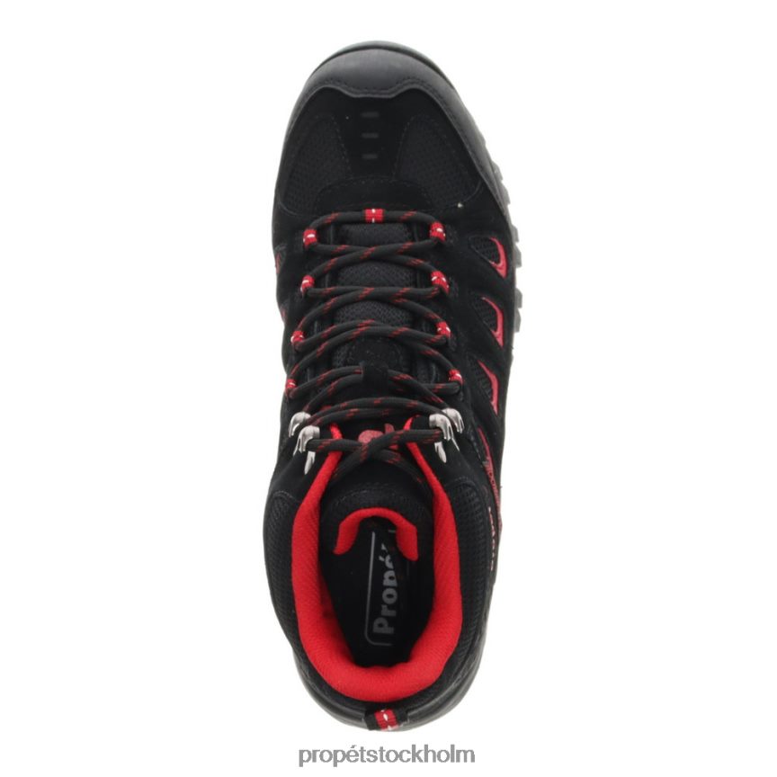 snygg män Propet 86NJ0H31 åsvandrare svart/gunsmoke orange/brun/gråblå/svartröd