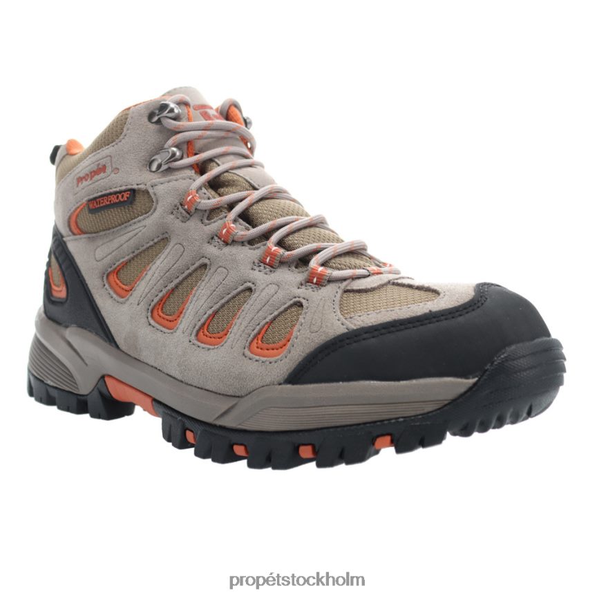 snygg män Propet 86NJ0H31 åsvandrare svart/gunsmoke orange/brun/gråblå/svartröd