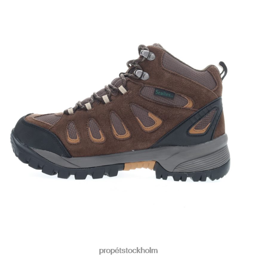 snygg män Propet 86NJ0H31 åsvandrare svart/gunsmoke orange/brun/gråblå/svartröd