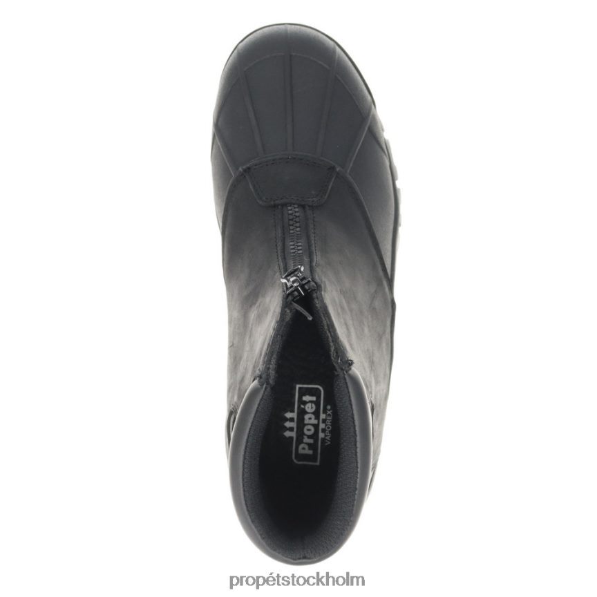 snygg män Propet 86NJ0H35 blizzard mid zip brun svart/svart