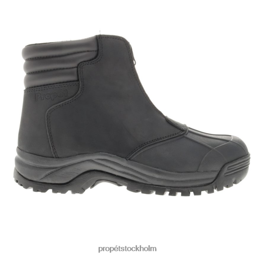 snygg män Propet 86NJ0H35 blizzard mid zip brun svart/svart