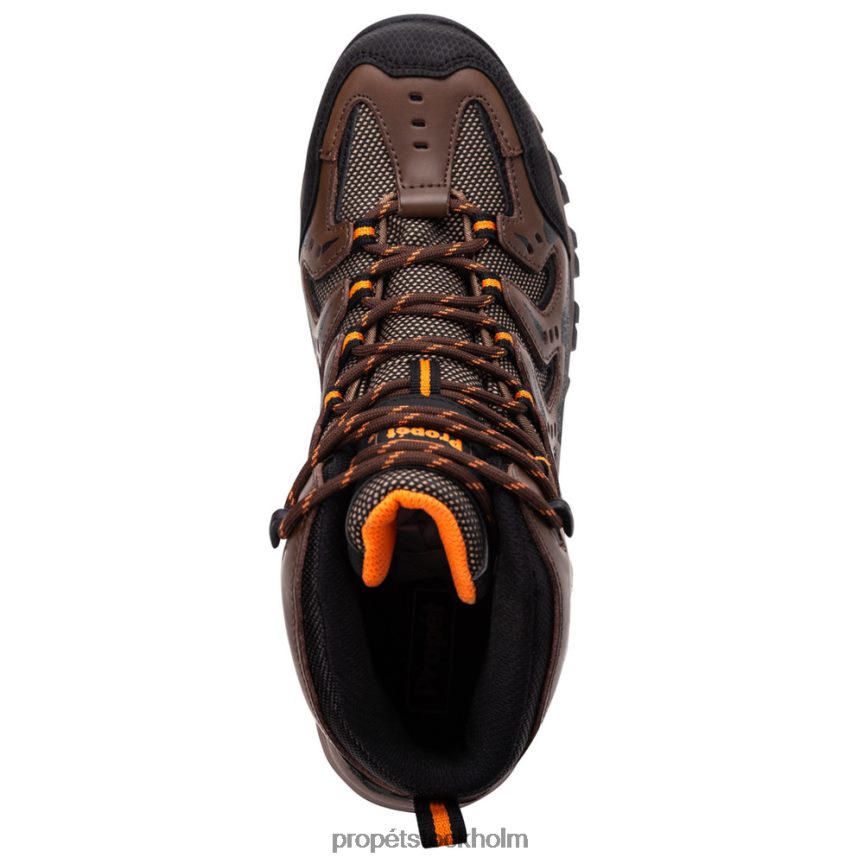 snygg män Propet 86NJ0H36 vakt svart/brun orange