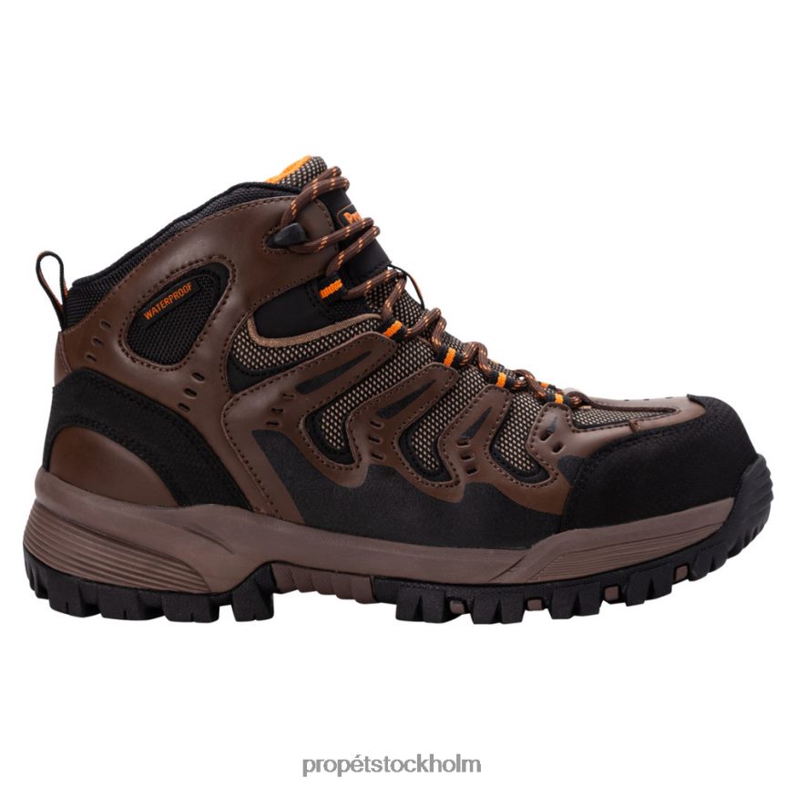 snygg män Propet 86NJ0H36 vakt svart/brun orange