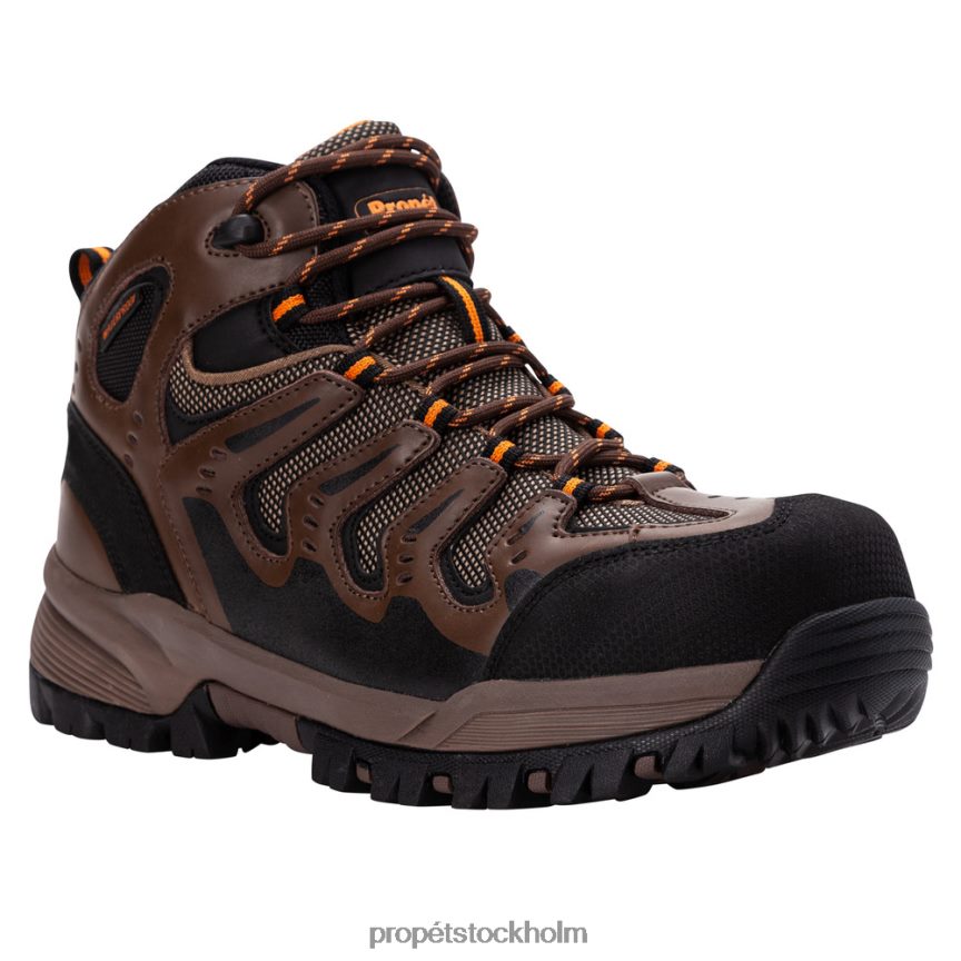 snygg män Propet 86NJ0H36 vakt svart/brun orange