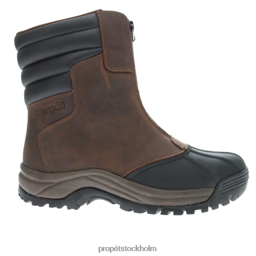 snygg män Propet 86NJ0H40 blizzard hög dragkedja brun svart