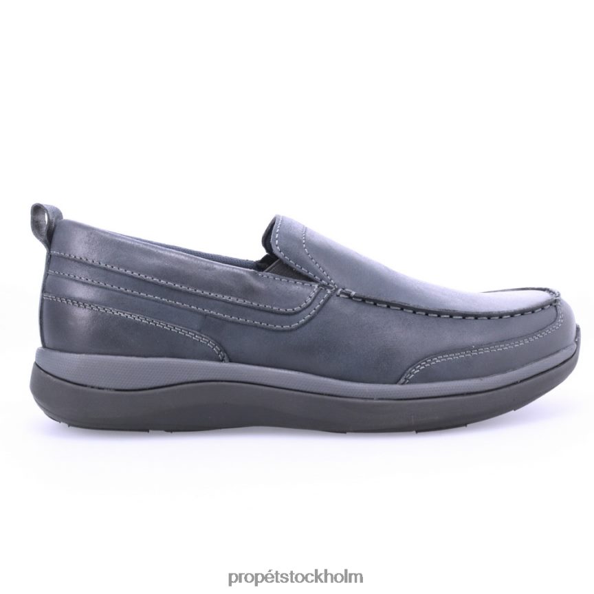 mysigt män Propet 86NJ0H48 preston kaffe/svart/marinblå