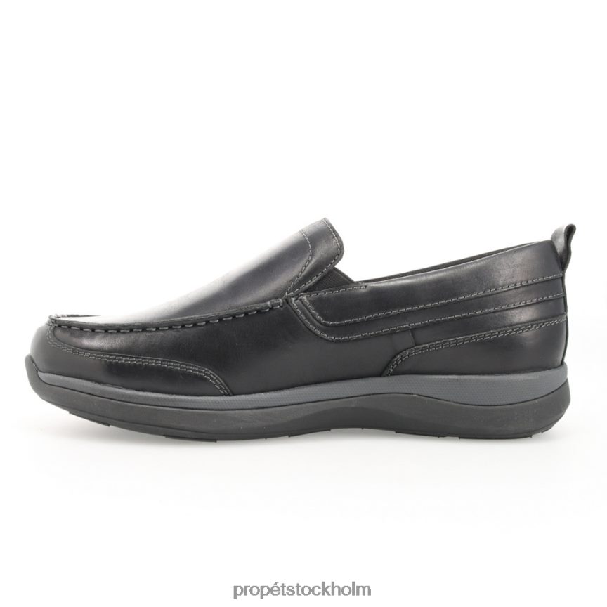 mysigt män Propet 86NJ0H48 preston kaffe/svart/marinblå