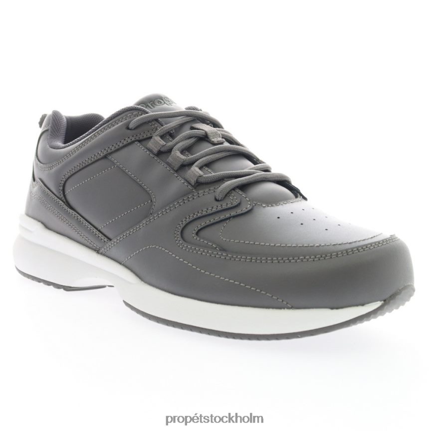 mysigt män Propet 86NJ0H49 lifewalker sport mörkgrå/svart/marinblå