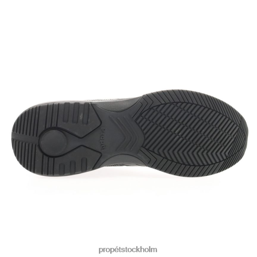 mysigt män Propet 86NJ0H49 lifewalker sport mörkgrå/svart/marinblå