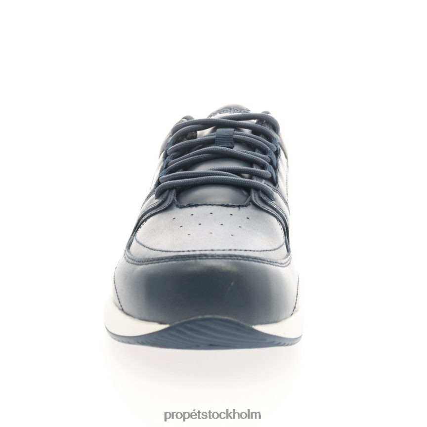 mysigt män Propet 86NJ0H49 lifewalker sport mörkgrå/svart/marinblå