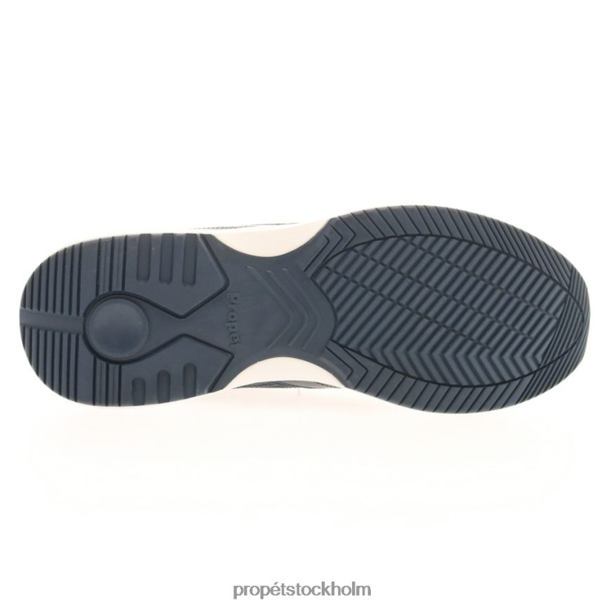 mysigt män Propet 86NJ0H49 lifewalker sport mörkgrå/svart/marinblå