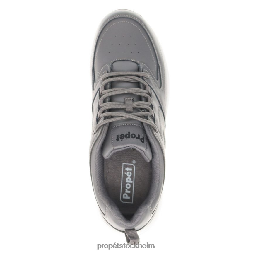 mysigt män Propet 86NJ0H49 lifewalker sport mörkgrå/svart/marinblå