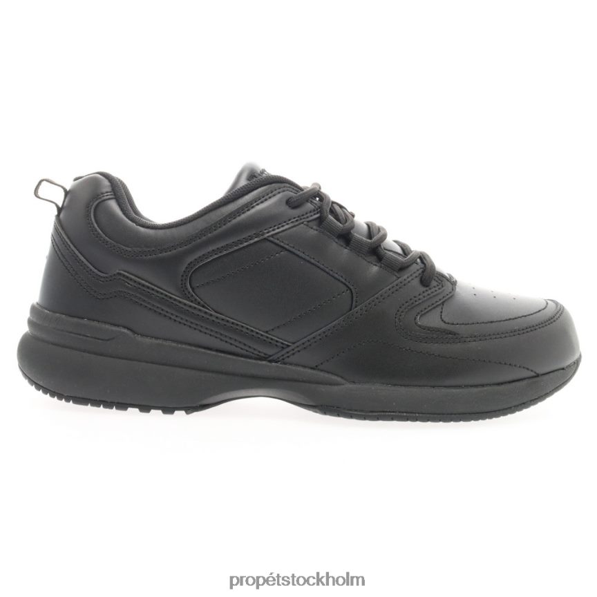 mysigt män Propet 86NJ0H49 lifewalker sport mörkgrå/svart/marinblå