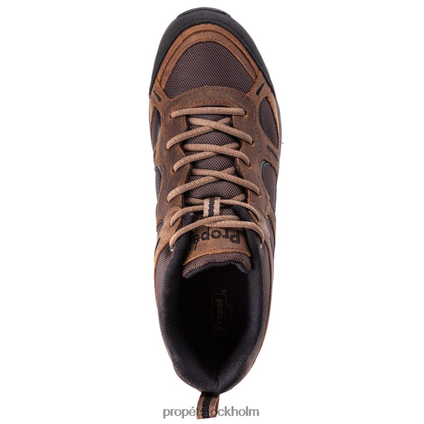 mysigt män Propet 86NJ0H50 connelly gunsmoke orange/brun