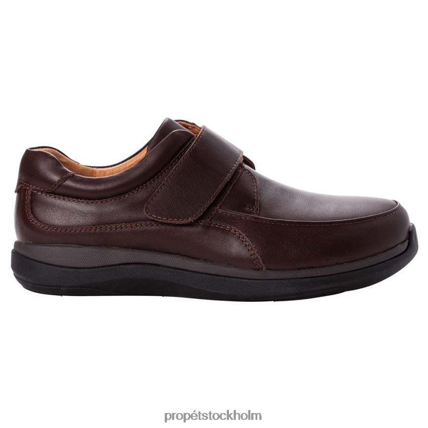 mysigt män Propet 86NJ0H53 parker svart brun