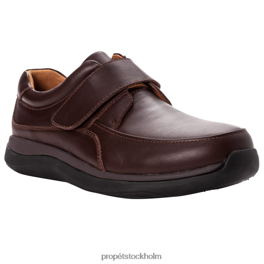 mysigt män Propet 86NJ0H53 parker svart brun