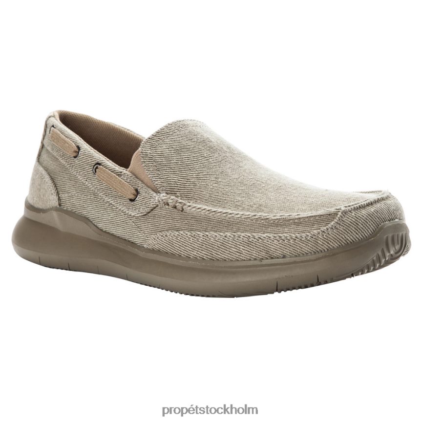 mysigt män Propet 86NJ0H56 viasol svart/grå/brun