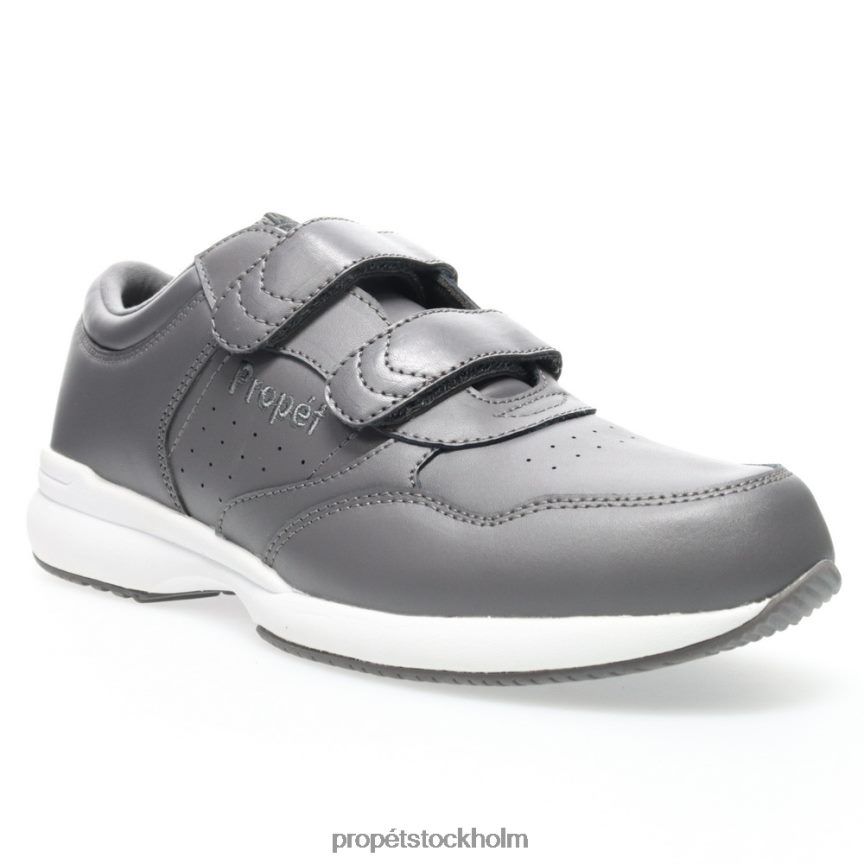 mysigt män Propet 86NJ0H66 lifewalker-rem mörkgrå/svart/brun/sportvit/vit