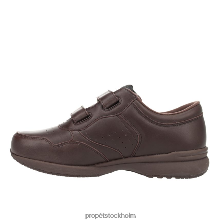 mysigt män Propet 86NJ0H66 lifewalker-rem mörkgrå/svart/brun/sportvit/vit