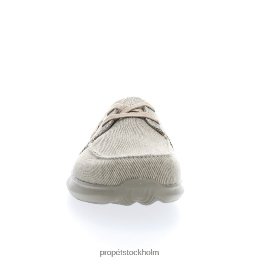 mysigt män Propet 86NJ0H68 viasol spets svart/grå/brun