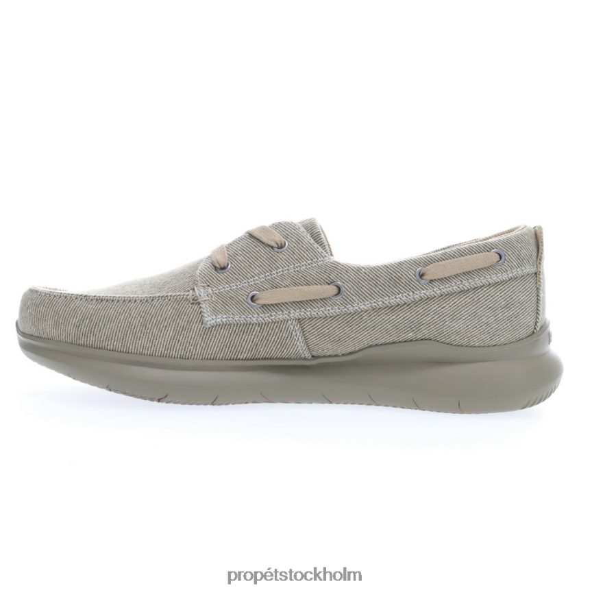 mysigt män Propet 86NJ0H68 viasol spets svart/grå/brun